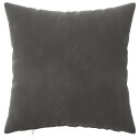 vidaXL Putetrekk 6 pcs HEERLEN Mørkegrå 45 x 45 cm Fløyel
