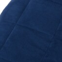 Vidaxl Vektdyne blå 150x200 cm 7 kg stoff