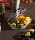 Alessi - Fruktkurv oval blank