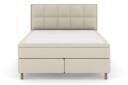 Select No 5 Komplett Sengepakke 210x210 Fast Watergel - Beige/Kobberben