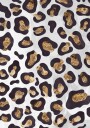 Glamorous Golden Leopard Plakat / 50x70