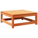  Fotskammel til hage brun 70x70x30 cm heltre furu 837939