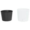 vidaXL Plantekasse med avtakbar potte antrasitt 15 / 15,3 L PP rotting
