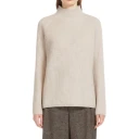 Max Mara Dame Strikkevarer Beige S,