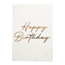 Happy Birthday Kjempestort Gratulasjonskort med Konvolutt i A4 Format