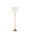 Romero Floor Lamp Antique Brass/Linen