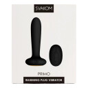 Svakom Primo Warming Buttplug Vibrator      - Svart