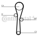 Registerrem CONTITECH CT1045
