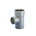 Wavin 40x40 mm Grenrør 87,5° Plast for Overvann og Drens