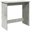  Skrivebord betonggrå 80x40x75 cm sponplate