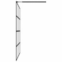 Dusjskjerm frostet herdet glass 118x190 cm