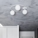 Euluna Taklampe Ascella 3 lyskilder hvit/opal