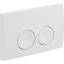 GEBERIT Delta25 2-spylers betjeningsplate krom chrome