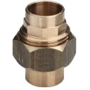 Messing loddeunion muffe/muffe 42 mm