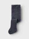 Name It Wakma Wool Blend Rib Pantyhose Blå 50/56