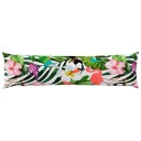 vidaXL Putetrekk 2 pcs HEERLEN Svart 40 x 145 cm Polyester
