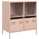  Skjenk rosa 68x39x73,5 cm kaldvalset stål 8721102931161