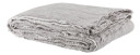 Scandi Living Breeze sengeteppe 260 x 260 cm Grå