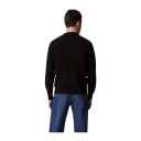 Calvin Klein Jeans Ls Ez Cotton Crewnk Sweater 12Gg - Black - M