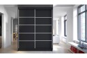Garderobe Camino LED belysning   Svart
