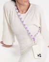 Ideal Of Sweden Cord Phone Strap Crochet Flower