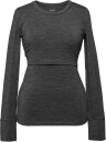 Boob Merino Wool Long Sleeve Top M?rkgr?  merinoull Small Dame