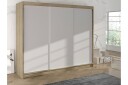 Cyria Garderobe 200x215 cm - Beige/Hvit