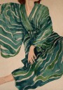 Green Kimono Flow Plakat / 50x70cm