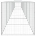 Vidaxl Kyllingbur Med Tak Antrasitt 1003X98X90 cm Galvanisert Stål