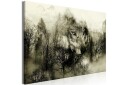 Tavle Mountain Predator 1 Part Wide Beige 120X80 Artgeist sp. z o. o.