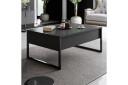 Luxe Soffbord 90x40 cm Svart - Hanah Home