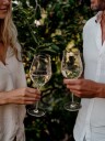 Holmegaard   Notes hvitvinsglass 63 cl 2 stk klar