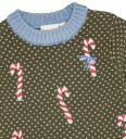 Flöss Genser   Ull   Jasper   Strikk   Dark Green Jul   Flöss   1½ år 86   Genser   Grønn