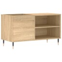  Hifi benk sonoma eik 85x38x48 cm konstruert tre