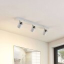 Lindby Hvit, taklampe til badet Kardo med tre lys