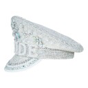 Paljettkaps Bride med Perler - One size