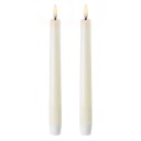 Uyuni Lighting - LED kronelys 20,5x2,3 cm 2 stk ivory