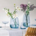 Hadeland Glassverk Siccori Vase 11cm Himmelblå