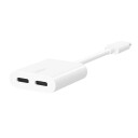 Belkin USB-C Lyd- og Ladeadapter 60W Hvit