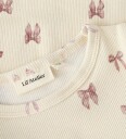 Lil"Atelier Turtledove Bow Nmfgavo Eko Ls Slim Topp Lil Noos 116