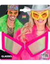 Store Neon Rosa 80-talls Partybriller UV Glow 80/90 Tallet 28626