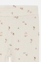 Hust & Claire Ludo bambus pointelle leggings   white sand (152)   152