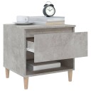  Nattbord betonggrå 50x46x50 cm konstruert tre 8720845668853