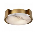 Melange plafond mässing