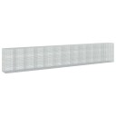 vidaXL Gabion med 3,5 mm Tråd og 5x5 cm Nett 1200x100x200 cm