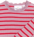 The New Siblings Genser - Rib - TnsBrie - Mauve Skygger Striped - The New - 74 - Genser Rosa Rød