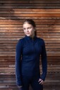 Vilje & Ve Aurora Ull Bambus Jakke Midnight Navy (158 / 13 år)