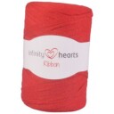  Infinity Hearts Ribbon Stoffgarn 29 Rød