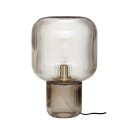 Bordlampa Glas Rök