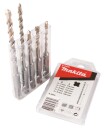 Makita B-49052 SDS-Plus Boresett for Betong - 5 Deler 5-8mm